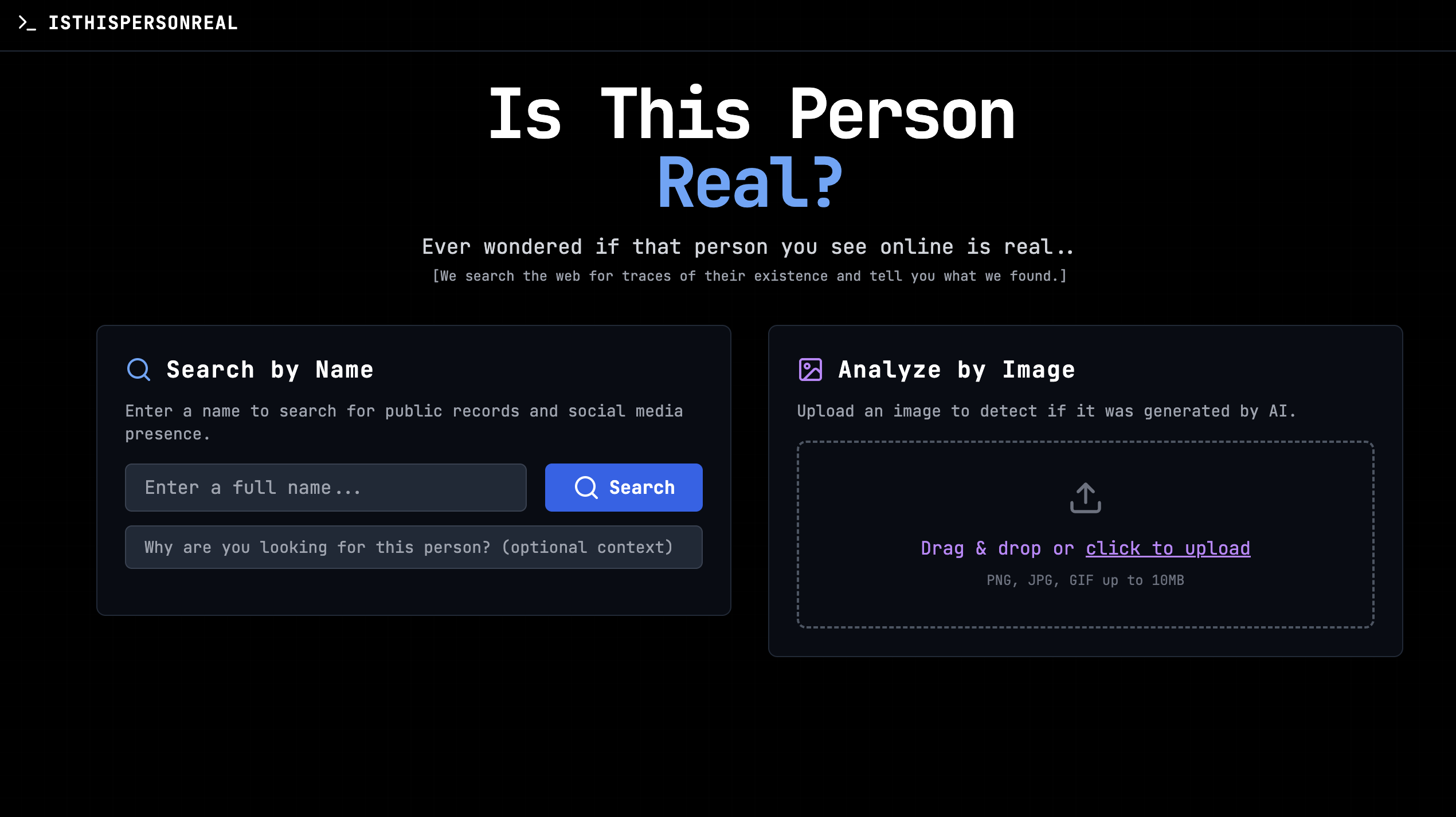 Is This Person Real?